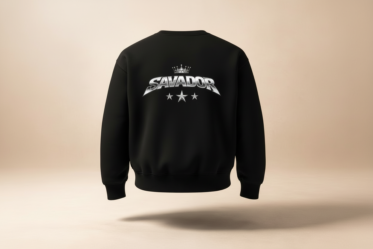 SAVADOR Oversized Heavyweight Sweatshirt
