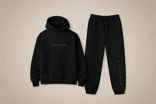 SAVADOR Tracksuit - Black