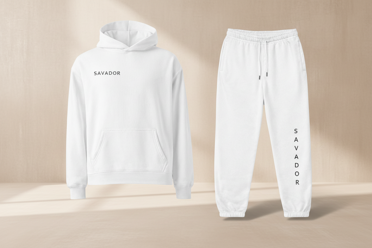 SAVADOR Tracksuit - White